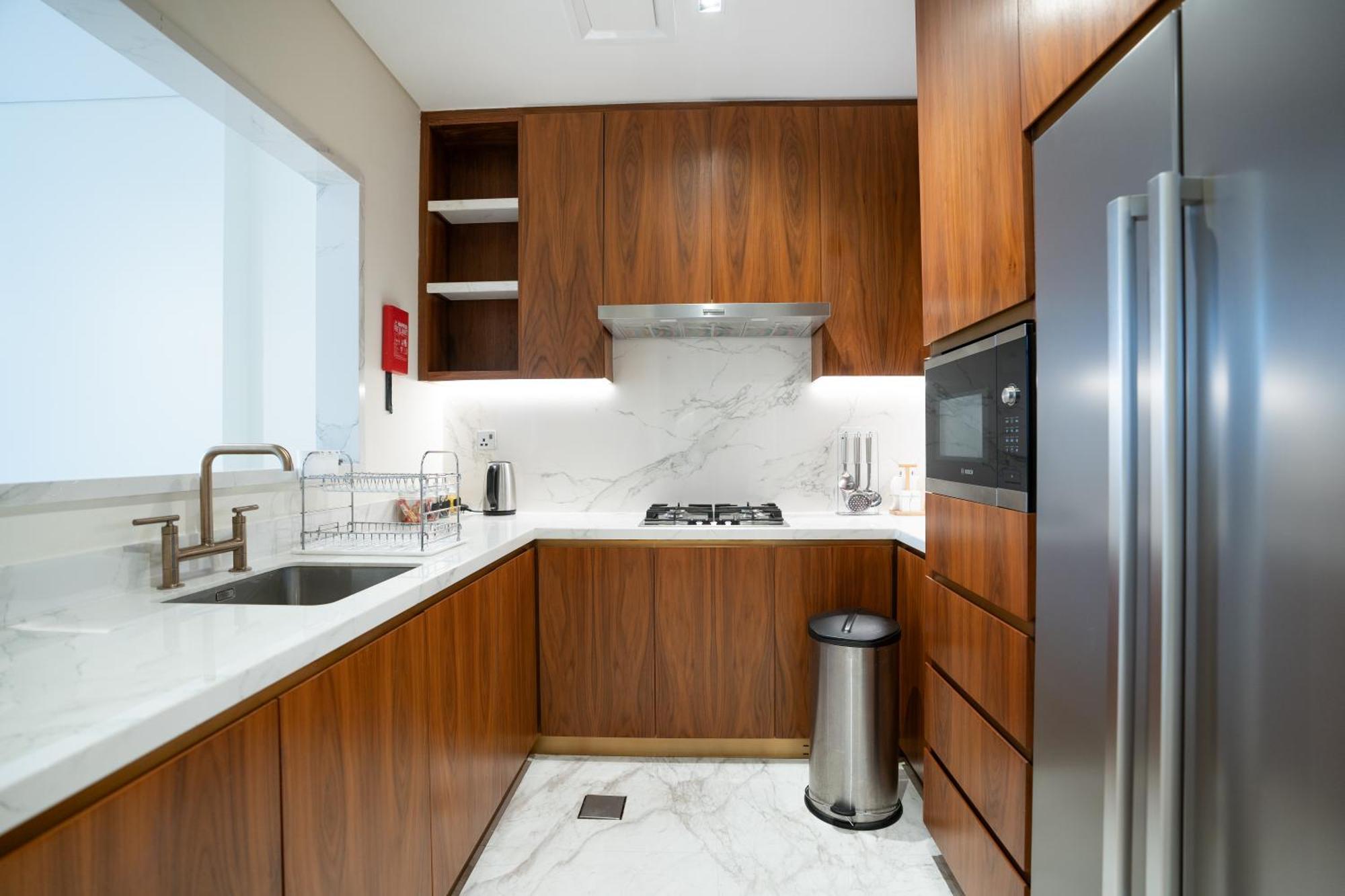 Rh- Modern Comfort, Bright 1Br Near Dubai Mall, City Views エクステリア 写真