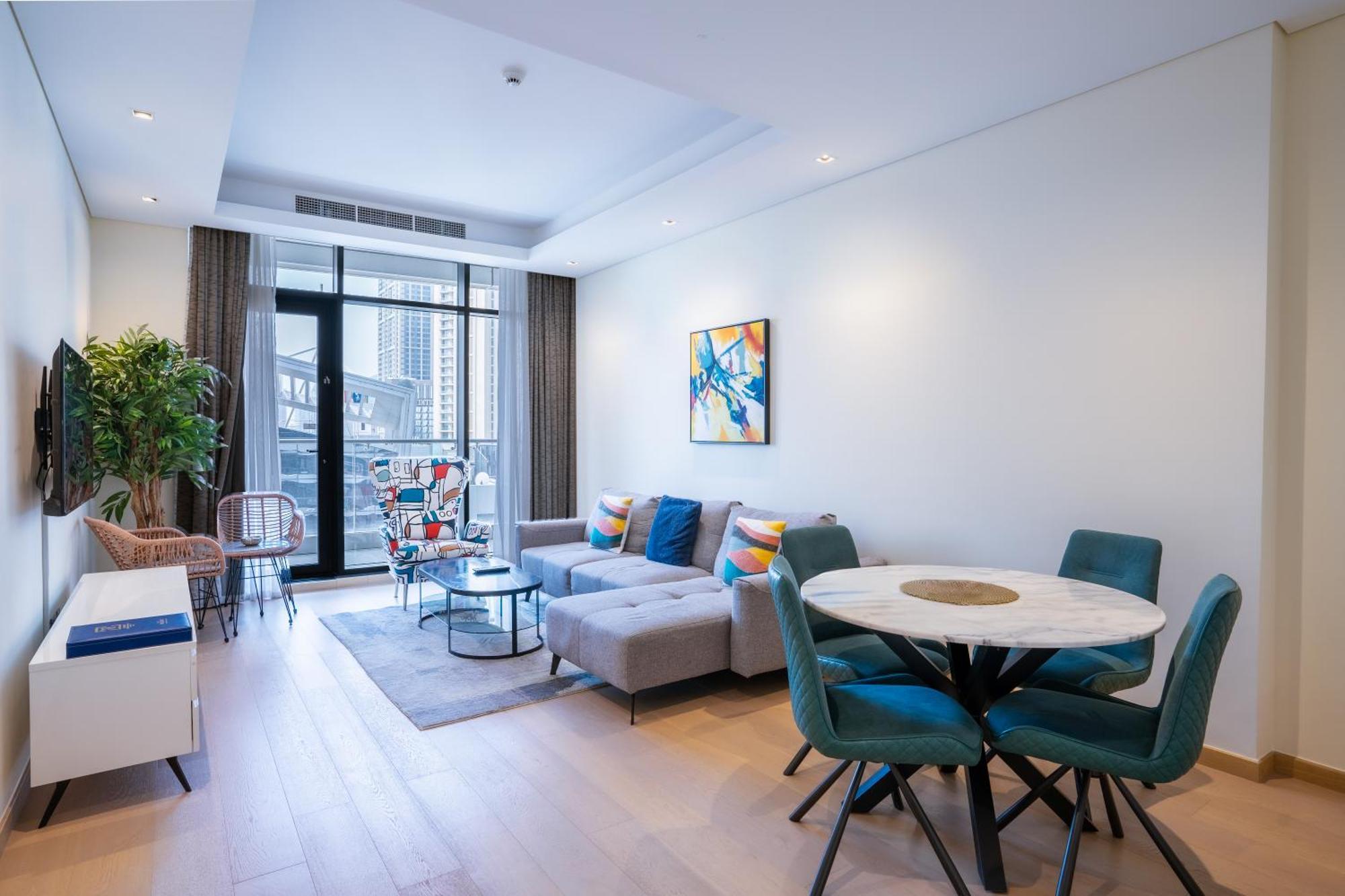 Rh- Modern Comfort, Bright 1Br Near Dubai Mall, City Views エクステリア 写真
